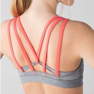 GUC Lululemon Energy Bra Exhale - grey size 10